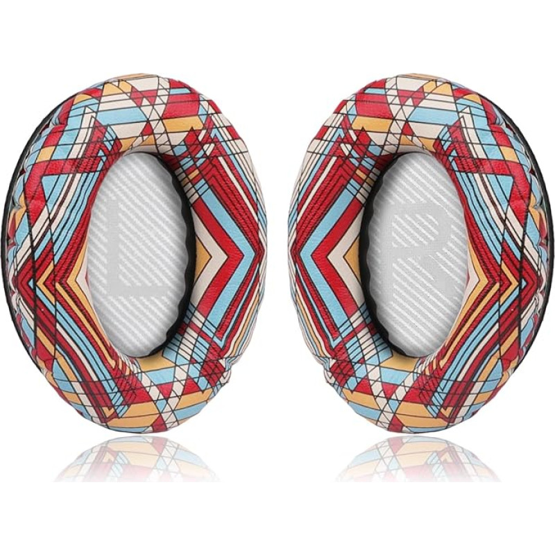 YOCOWOCO Pakaitinės ausų pagalvėlės Bose QC25 QC35 QC35 ii QC15 QC2/ Ae2 Ae2i Ae2w/ SoundTrue & SoundLink ausinėms aplink ausis Ausų pagalvėlės Bose Quietcomfort 25 Quietcomfort 35