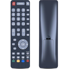 RF-Fernbedienung, Ersatz für Sharp Aquos TV, Schwarz