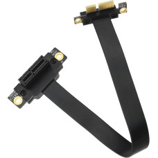 Sukurti idėją PCI-E 3.0 1X į 1X 90 laipsnių kampu prailginimo kabelis PCI-E 1X Extender Adapter Priedai grafikos kortelei Garso kortelė Laidinė tinklo kortelė 8GB/bsp
