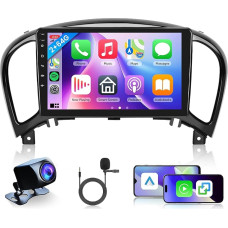 2G+64G Wireless Carplay Android Autoradio 2 Din für Nissan Juke J15 2010-2019/YF15 Infiniti ESQ 2011-2017 9 Zoll Autoradio Android Auto Navi GPS WIFI Mirror Link Bluetooth FM/RDS/EQ/SWC Rückfahrkamera