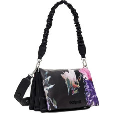 Desigual Moteriški aksesuarai PU skersinė rankinė, juoda, juoda