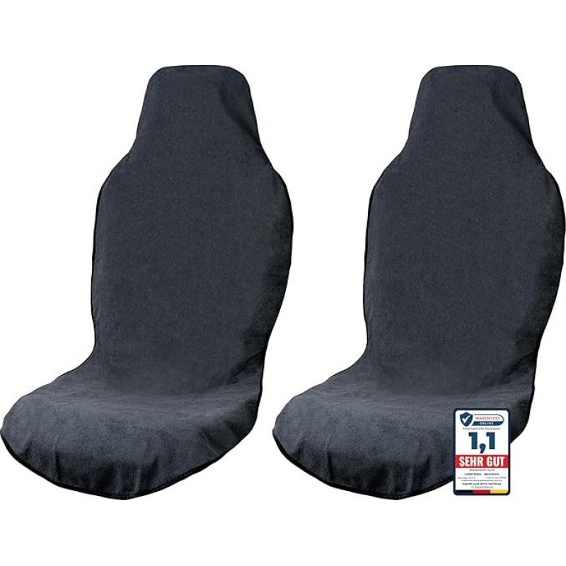 LIONSTRONG® Automobilio sėdynių apsauga priekinėms sėdynėms Universali [atspari vandeniui] - Automobilio sėdynių užvalkalai priekinėms sėdynėms - Sėdynių apsauga Automobilių sėdynių užvalkalai Automobilių sėdynių apsauga - dirbtuvių apsauga - mikropluošto