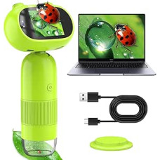 Microscope for Children OUTACT Mini Microscope Bag (Green)