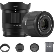 VILTROX 40 mm F2.5 STM pilno kadro automatinio fokusavimo objektyvai 