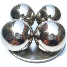 zqagBaod plieninis kamuoliukas, Lagerstahl, Massive Präzisions-Großstahlkugel, 60 mm, vienas 880 g GCR15-Kugel, 55 mm/Stück, 680 g(52mm/pcs573g)