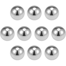 Preciziški rutuliukai 7/8 colio kietojo chromuoto plieno G25, skirti rutuliniams guoliams su raktų pakabuku, 10 vnt.
