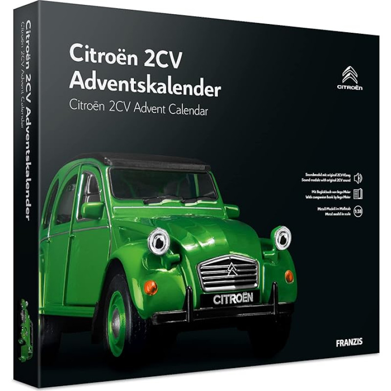 Franzis Citroen 2CV advento kalendorius