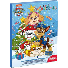 Dekora - Chocolate Advent Calendar | Advent Calendar for Children Paw Patrol - Helper on Four Paws 'Cool Christmas'