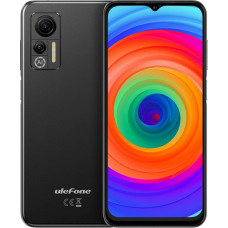 Ulefone Android 12 4G Smartphone without Contract Note 14 (64GB), 3 Card Slot, Quad Core 4GB + 64GB, Dual SIM Mobile Phone, 6.52 Inch HD+, 8MP + 13MP Camera, 4500 mAh Battery, Face Unlock GPS Black