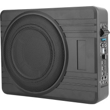 Akozon Under Seat Subwoofer, Car Radio 10 Inch 12 V 800 W Slim Audio Bass Speaker Clear Sound for Vehicle Modifications Sub-No Lost Space