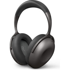 KEF Mu7 Wireless Active Noise Cancelling Headphones - Charcoal Grey