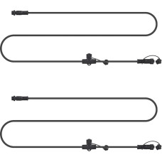 AIMHEIM 3W LED Garden Spotlight with Ground Spike, IP65 Waterproof Garden Lights with Plug, Swivelling Outdoor Light Outdoor Spotlight Outdoor Lighting for Garden, Patio, Paths.