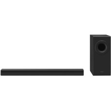 Panasonic SC-HTB490 Soundbar 320W Surround 2.1 Bluetooth Wireless Subwoofer HDMI ARC Wall Mounted Remote Control Audio Mode Black