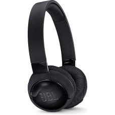 JBL Tune600BTNC in Blue - Noise Cancelling On-Ear Bluetooth Headphones with Integrated Headset - Enjoy Music for 12 Hours and More - Wireless Music Streaming