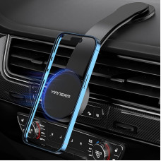 YIANERM Magnetic Mobile Phone Holder Car for MagSafe, Car Mobile Phone Holder, Universal Dashboard Mobile Phone Holder, Compatible with iPhone 15/14/13/12 Series & Magsafe Cases (Black)