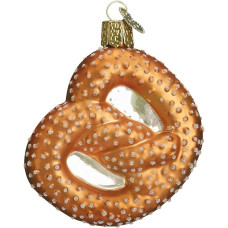 Old World Christmas Pretzel Ballpark Foods Glasgeblasene Ornamente für Weihnachtsbaum