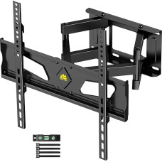 FORGING MOUNT TV Wall Mount for 26-65 Inch TVs up to 45 kg, Swivelling Tilting TV Wall Mount TV Wall Mount Swivelling Max. VESA 400 x 400 mm