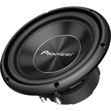 Pioneer TS-A250D4 1300W Dual Voice Coil Subwoofer 1300W Impp Diaphragm for Powerful Sound Continuous Output 400W Black