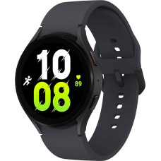 Samsung Galaxy Watch5 Smart Watch, Health Monitoring, Sports Watch, Long Battery Life, 4G, 44 mm, Graphite, Extension 1 Year Warranty [Amazon Excluded] - Version FR