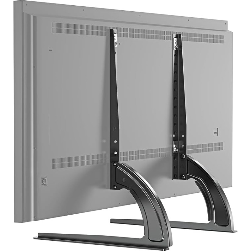 ELIVED EV2005 Universal TV Stand for Most 27-55 Inch LCD LED TVs up to 40 kg, Removable Table TV Legs Fits Max. VESA 800 x 400 mm, 3 Height Adjustments