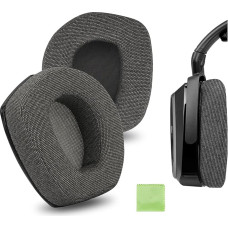 Geekria Comfort Linen Replacement Ear Pads for Sennheiser RS195 HDR195 RS185 HDR185 HDR175 RS175 HDR165 RS165 Headphones Headset Ear Pads Ear Cups Repair Parts (Dark Grey)