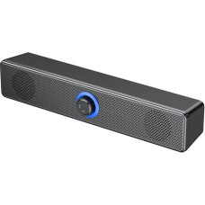 SUJHAL Computer Soundbar, Multimedia Bluetooth Speaker, Computer PC Speaker, Gaming Speaker with Cool for Computers, Monitors, Projectors, Smartphones etc.