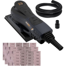 Elektrinis orbitinis šlifuoklis, 350 W MAXXT 3,0 mm orbitinis šlifuoklis, bešepetėlinis variklis, atsitiktinis orbitinis šlifuoklis, 10000 aps./min, skirtas medžio apdirbimui