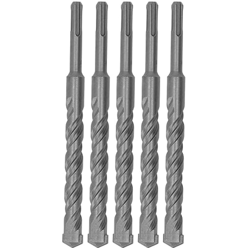 Mavaol Schlagbohrer-Bits, 2-schneidige Spirale, Hartmetallspitze, verschleißfest für Beton, Ziegel, Stein, hohe Leistung für Heimwerker und professionellen Einsatz (18 mm)