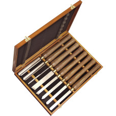 Faithfull – HSS Turning Chisel Wooden Boxed Set 8Pc