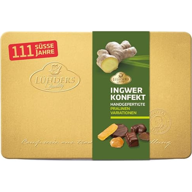 LÜHDERS Ginger Gift Box 500 g