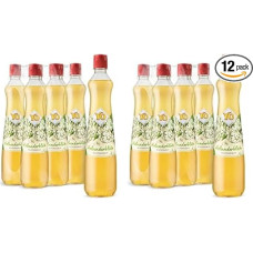 YO Elderflower Syrup (6 x 700 ml) - 1 x Bottle Makes up to 6 Litres of Ready Drink - No Sweeteners, Colourings & Preservatives, Vegan (Pack of 2)