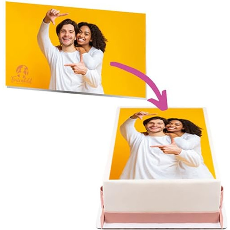 Tortenbild rectangular 6-58cm (20cm)