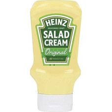 Heinz Salad Cream Original Squeezy Top Down 425g - Salotų kremas
