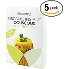 Clearspring Org GF Free kuskusas 200 g x 5 (5 Stück)
