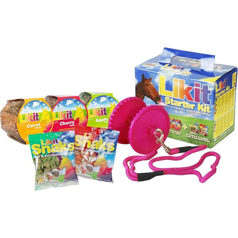 Likit Starter Kit Horses Lick Stone