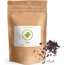 Organic Dulse Flakes - 25 g - Algae Flakes - Sea Spice - from the Atlantic Coast of Spain - Red Algae, Red Seaweed, Rag-Dangling - Raw Food Quality - Gluten Free - No Additives