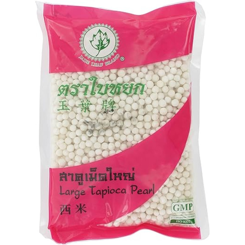 JADE LEAF BRAND - White Large Tapioca Beads (1 x 400 g)