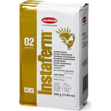 Lallemand Dry Yeast for Sweet Doughs (500 g Instant Yeast Powder) Gluten Free - Vegan - Kosher & Halal - Dry Yeast Powder in Professional Baker Quality