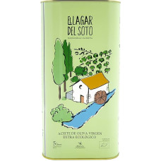 Organic Olive Oil Extra Virgine 5 Litre Canister - First Cold Extraction - Spanish Premium Oil - Gold Medal Ecotrama 2019 - Olive Oil Extra Virgine (AOVE) 5L