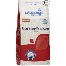 Spielberger Organic Barley Flakes, Demmeter (6 x 500 g)