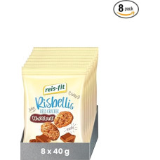 Reis-Fit Risbellis Sweet Chocolate, Pack of 8 (8 x 0.04 kg)