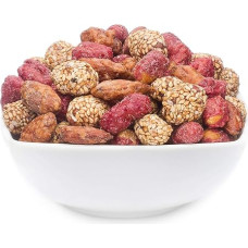 1 x 3 kg Šiaurės ašigalio mišinys su ugnimi degintais migdolais ir degintais žemės riešutais sezamo apvalkale su cinamonu Vegetariškas veganiškas