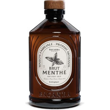 Bacanha Organic Mint Syrup - Refreshing Enjoyment from France, Ideal for Cocktails and Summer Drinks