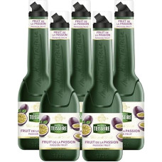 Mathieu Teisseire Puree Mix Passion Fruit 1 L Cocktails (Pack of 5)