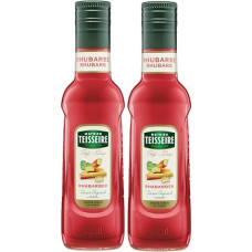 Mathieu Teisseire Drinks Syrup Rhubarb 0.25 L Cocktails (Pack of 2)