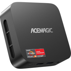 ACEMAGIC K1 Mini PC, AMD Ryzen 5 7430U (Equivalent to 5850U, 6C/12T, Up to 4.3Ghz), 16GB DDR4 512GB M.2 SSD Windows 11 Pro Mini PC, Mini Computer with WiFi 6 | BT 5.2 | 4K Triple Display | Type-C