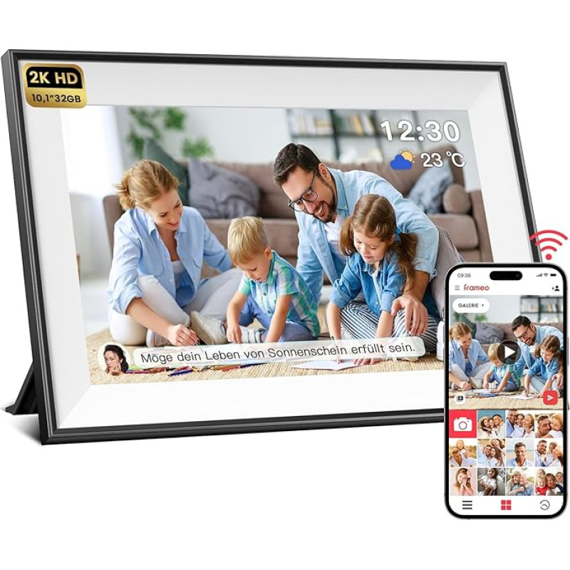 2K HD skaitmeninis nuotraukų rėmelis 