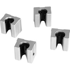 SBR12UU SBR16UU SBR20UU linijinio rutulinio guolio sėdynė, skirta CNC graviravimo staklėms SBR linijinė kreipiančioji (SBR16UU), 4 vnt.