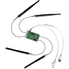 VONETS VM5G WiFi Module Dual Band 2.4G/5G Industrial Mini WLAN Bridge/Repeater/Router Ethernet WiFi Hotspot Extender LAN to WLAN Adapter USB/DC Power for DIY Engineering Network Devices