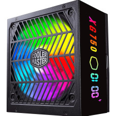 Cooler Master XG750 Plus Platinum PC Power Supply (EU) - 80 Plus Platinum (+92% Efficiency), 750W, Fully Modular, Real-time Display, 100% Japan Capacitors, 135 mm FDB-ARGB Fan